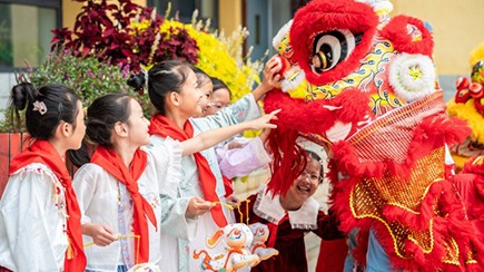 體驗(yàn)民俗迎中秋 傳統(tǒng)文化潤(rùn)童心