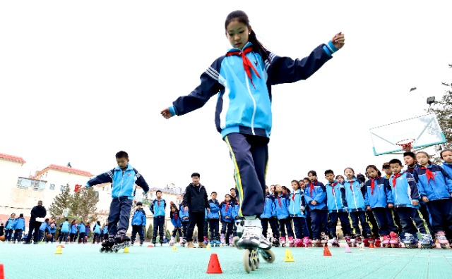 甘肅山丹：校園運(yùn)動(dòng)火熱 學(xué)生活力滿滿